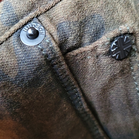 HUDSON Krista Ankle Super Skinny Camo Jeans 27 - Picture 7 of 7